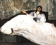 Edouard Manet Bauldaire's Mistress Reclining china oil painting reproduction